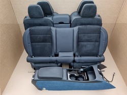 Volvo c40 сиденья диван салон алькантара кожа фото №1