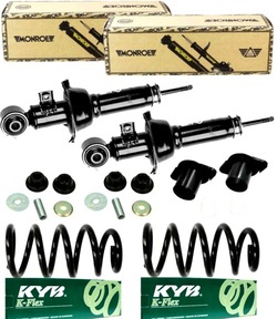 Амортизатори подушки відбійники пружини зад honda cr-v iii 3 monroe + kayaba фото №1