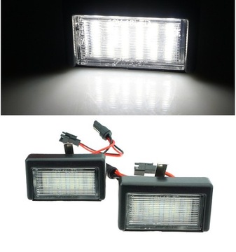 Підсвітка led номерного знака mercedes m-klasa w164 фото №1