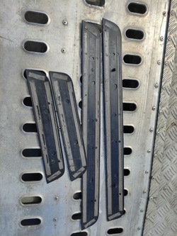 Audi a4 b8 універсал планки внутрішні порогові s line фото №1