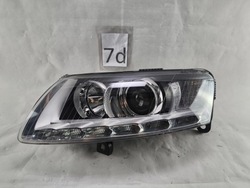 Audi a6 c6 рестайлинг ксенон led левый фара лампа 4f0941003cp фото №1