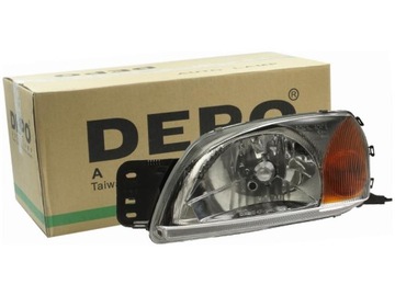 Лампа фара левый ford fiesta iv mk4 99-03 фото №1