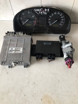 Блок керування набір стартовий volkswagen passat b5 1.9 tdi 028906021gl фото №1