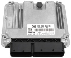 Ecu skoda octavia 1.6 fsi 03c906056cn 0261s02189 фото №1