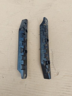 Ковзун бампера зад p-l mercedes glk x204 фото №1