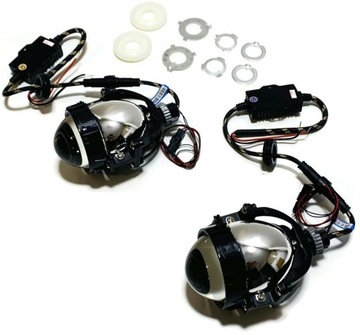 Линзы би-led i2s 2.8 проекторы фары 12v фото №1