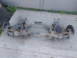 Балка ось подвешивание зад audi a6 c6 quattro фото №1