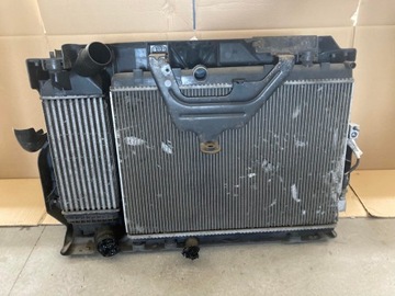 Радиатор вентилятор citroen c5 iii 9657576680 9664689380 фото №1