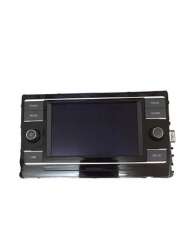 Vw golf vii 7 passat b8 радио сенсорный 5g6035869b фото №1