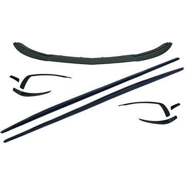 Спойлер mercedes a-kl. w176 amg optik 12-18 фото №1