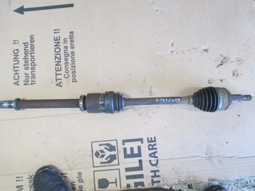 Renault scenic iii 1.6 dci піввісь права 391001702r фото №1