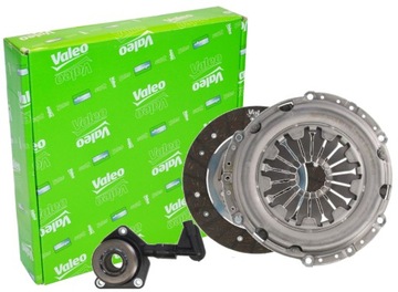 Сцепление +цилиндр сцепления valeo dacia renault 1.4-1.6 фото №1