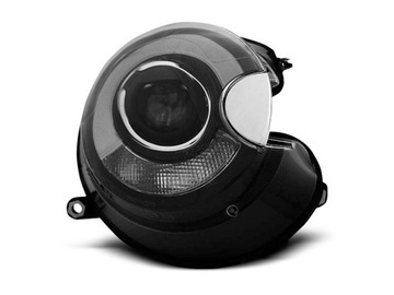 Лампи фари mini cooper 06-14 чорний led фото №1