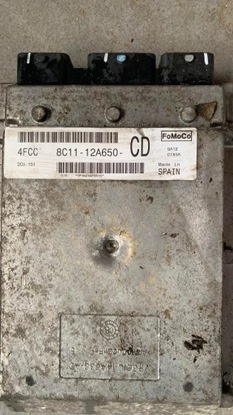 Ford transit mk7 комп'ютер 8c11-12a650 cd фото №1