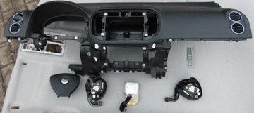 Набір air bag консоль ремені подушки vw golf 5 v + plus європа фото №1