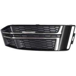 Решітка решітка бампера права do audi a4 b9 15+ s line фото №1