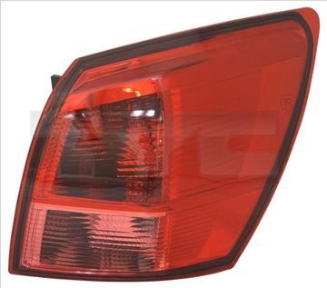 Лампа задня tyc 11 12116 01 9 26555jd00 nissan фото №1
