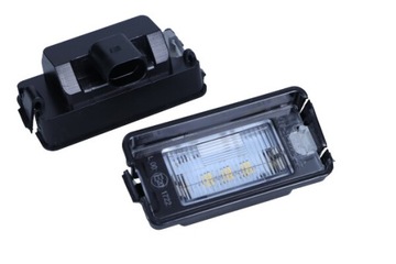 Лампа номерного знака rej. seat altea arosa cordoba ibiza leon toledo led 97- фото №1