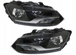 Комплект фари vw polo 6r 2009-2017 h7+h7 фото №1