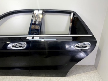 Mercedes gle ,ml 166 w166 suv двері ліві зад задні 197 чорні фото №1