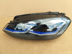 Vw golf vii 7 рестайлинг gte полный led лампа перед левая фото №1