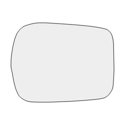 Szkło/lustro honda legend kb1 2004-2012 2011 2010 фото №1