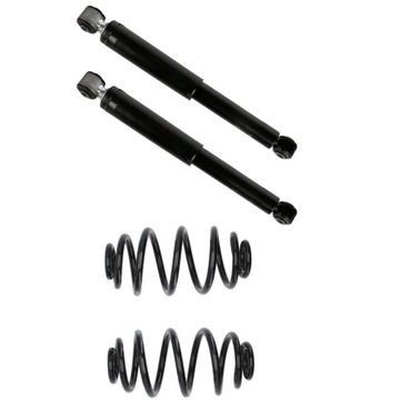 Пружини + амортизатори зад opel vectra c універсал фото №1