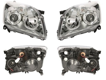 Фара лампа toyota avensis t25 06-08 l+p tyc фото №1