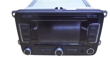 Радио cd навигация vw passat b7 3c8035279g фото №1