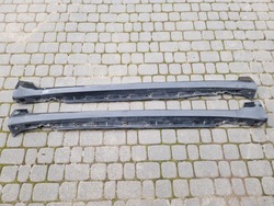 Накладка планка порогова поріг lz9y audi a4 b7 універсал 2004-2008 2.0 tdi фото №1