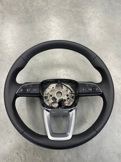 Кермо audi q5 80a шкіряний пелюстки мультифункція ідеальна 24r фото №1