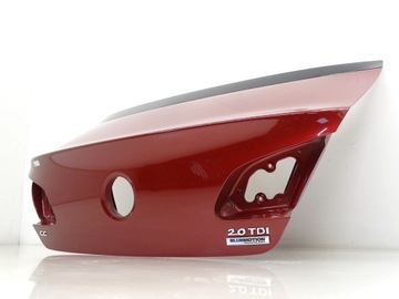 Кришка кришка зад задня багажника vw passat cc рестайлінг бордова lb3z фото №1