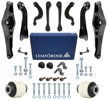 Набір важелі зад skoda octavia 2 vw touran golf 6 lemforder + гвинти фото №1