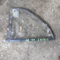 Стекло боковая дверь правые зад задняя малый skoda fabia i hb фото №1