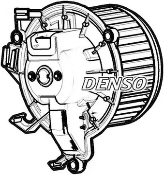 Повітродувка вентилятор повітропровід dea12006 denso фото №1