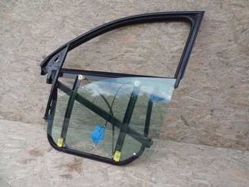 Ліва скло підйомник рамка перед vw touareg 7l фото №1