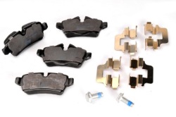 Тормозная колодка тормозной kpl. зад mini r56 , r57 , r58 , r59 , clubman r55 , фото №1