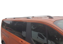 Ford transit custom l2 2023 + рейлинги крышные прочный багажник фото №1