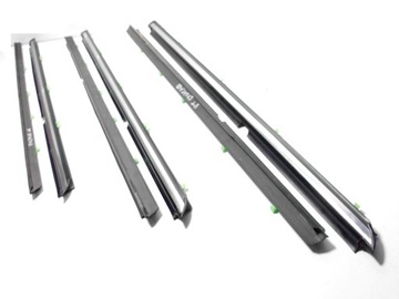 Kia sportage 94-02r планка ущільнювач скла двері праві задні зовнішній wewnęt фото №1