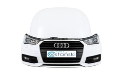 Audi a1 рестайлинг перед капот бампер pas лампа led фото №1