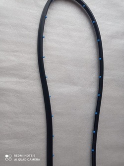 Прокладка порога дверь задние bmw f39 f48 7349646 фото №1