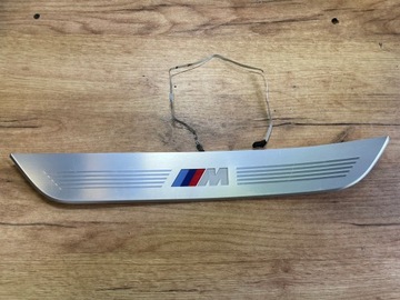 Планка порогова лівий зад bmw g11 8061043 led m фото №1