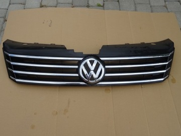 Vw passat b7 решётка логотип оригинал фото №1