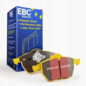 Ebc dp41363r набор тормозные колодки тормозных, тормоза дисковые фото №1