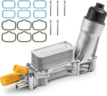 Радиаторов масла з корпус jeep cherokee kl 14-16 фото №1