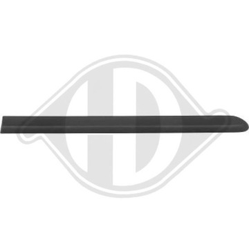 Планка декоративна / захисна do fiat doblo 01-05 фото №1