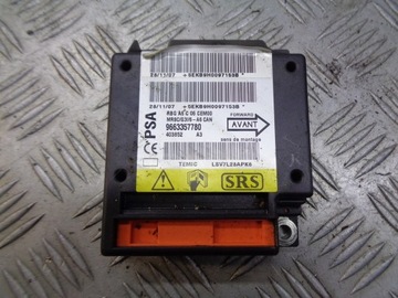 Модуль подушка безопасности citroen c2 9663357780 фото №1