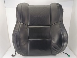 Jeep grand cherokee wk2 summit спинка обшивка правые левая чёрная кожа фото №1