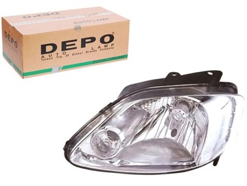 Фара vw fox 04.05-07.11 le depo фото №1