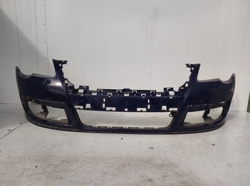 Бампер переднее перед vw passat b6 05+ pdc 3c0807221a оригинальный номер фото №1